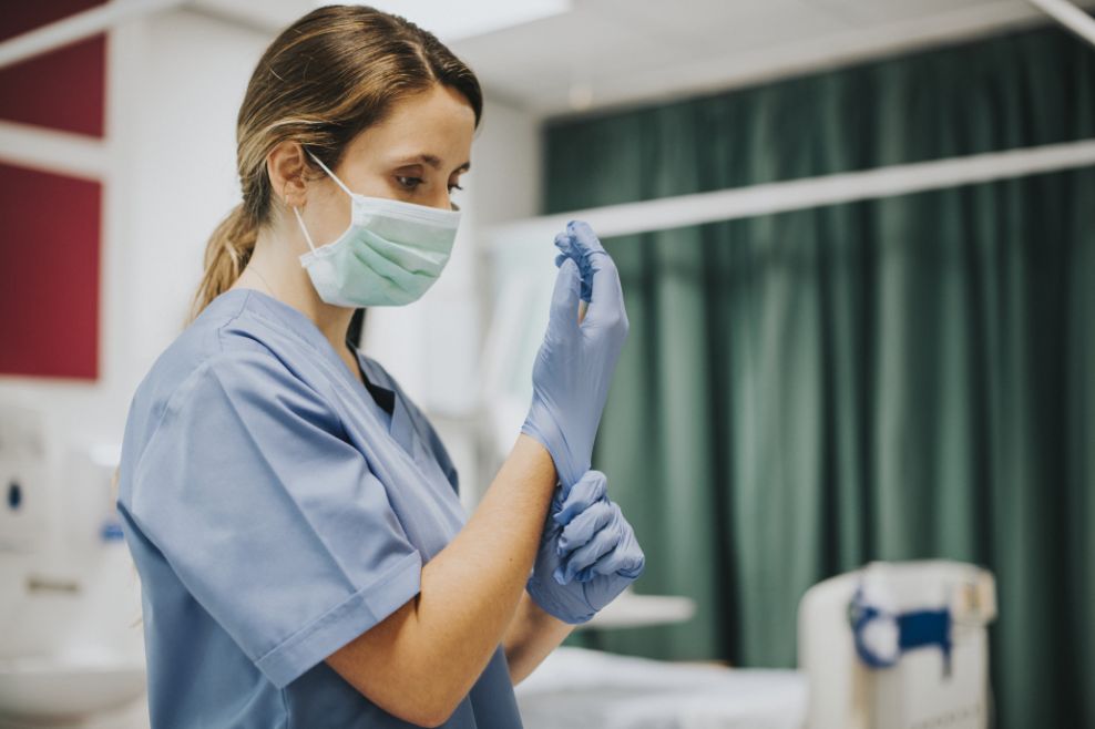 Medical Assistant with PPE