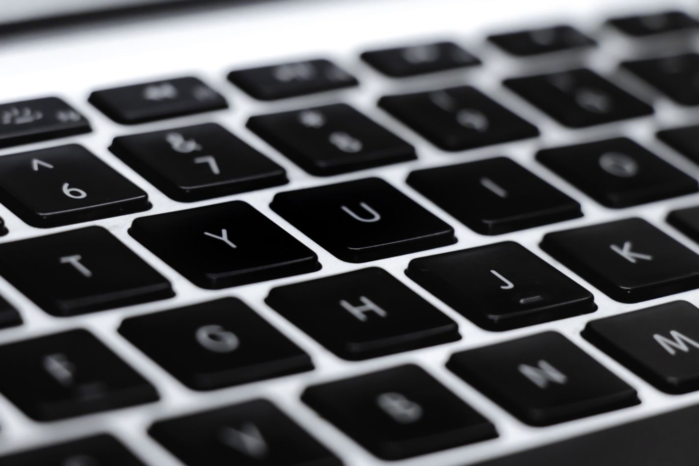 Up close of a Keyboard